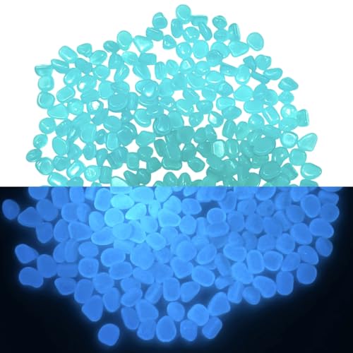 FOLANDO Leuchtsteine, bunte Kieselsteine, leuchtende Pflastersteine, Garten, leuchtende Steine, Kunstharz, Aquarium-Dekoration, Mikro-Landschaftsdekoration, fluoreszierender Leuchtstein, klein (5–8 mm FOLANDO Leuchtsteine, bunte Kieselsteine, leuchtende Pflastersteine, Garten, leuchtende Steine, Kunstharz, Aquarium-Dekoration, Mikro-Landschaftsdekoration, fluoreszierender Leuchtstein, klein (5–8 mm von FOLANDO