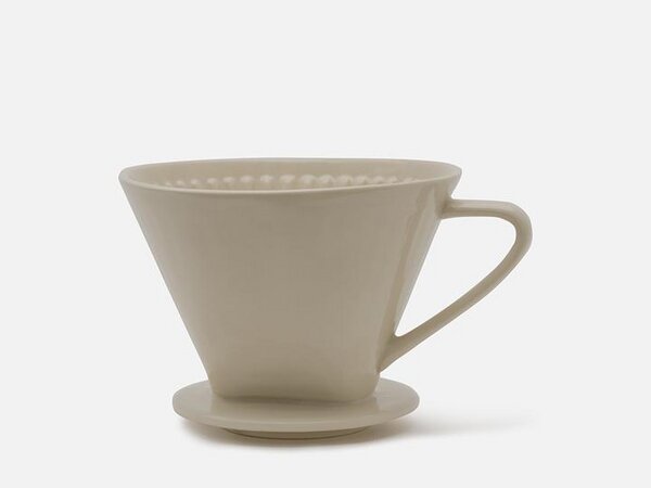 FOLKDAYS Kaffee-Filter aus Keramik // Off-White von FOLKDAYS