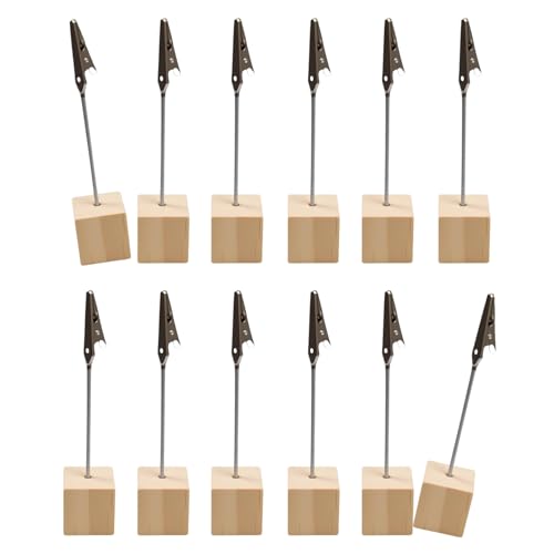 12 PCs Memo Cliphalter Mit Clips Places Kartenhalter Bildhalter Für Hochzeiten Partys Restaurants Foto Ständer Memo Clip Bild Stehplätze Standortkarte 12 PCs Memo Cliphalter Mit Clips Places Kartenhalter Bildhalter Für Hochzeiten Partys Restaurants Foto Ständer Memo Clip Bild Stehplätze Standortkarte von FOLODA