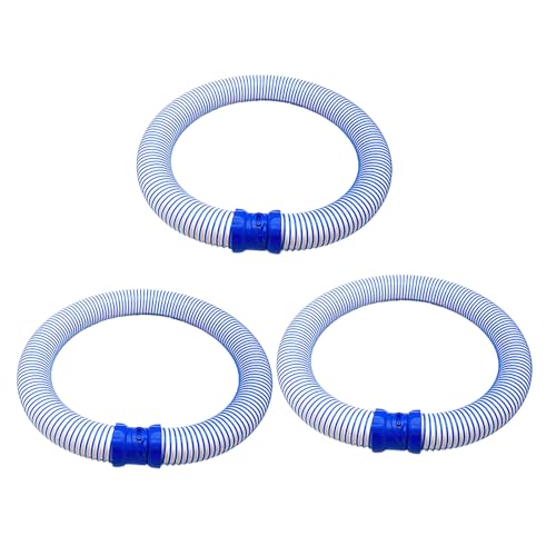 3PCS Swimming Pool Schlauch Ersatz Durbetriebbarkeit Eingrall Poolschlauch Für Automatische Reinigungssysteme Twist Anschlussreiniger von FOLODA