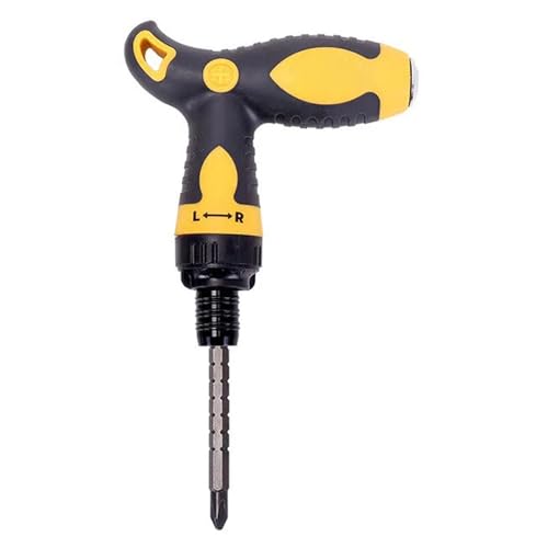 Doppelkopf Schraubendreher Ratschenkreuzschraubendreher Kit Retracracable Tool Labor Sparende Multifunktionalmagnet von FOLODA