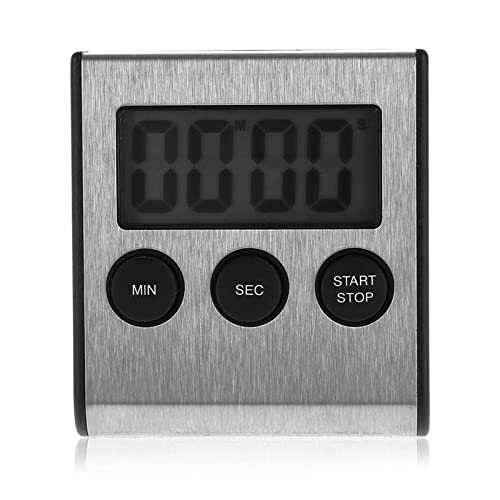 Edelstahl Digital Küchentimer Großer Display Timer Mit Lautem Alarmmagnet Für Hauskochsporttreffen Kochtimer Für Küche Laut Mit Magnet Edelstahl Digital Küchentimer Großer Display Timer Mit Lautem Alarmmagnet Für Hauskochsporttreffen Kochtimer Für Küche Laut Mit Magnet von FOLODA