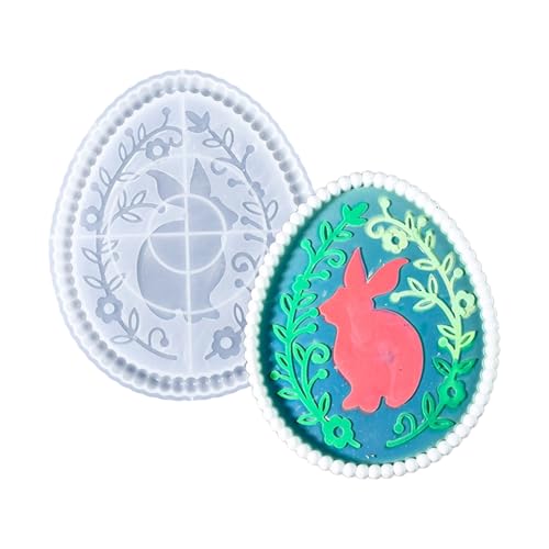 Einfach Freisetzungsschale Flexibel Und Hitzebeständiges Silikonform Mit Kaninchendesigns Für Künstlerische Und Bastelige Enthusiasten Aufbewahrungsbox von FOLODA
