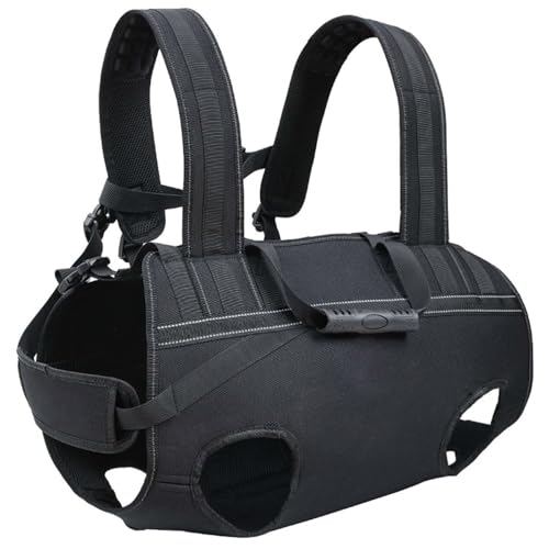 FOLODA Einstellen Von Hundelifting Kabelbaum Haustier Wanderbodysupport Geschirr Für Mittelgroße Große Hunde Behinderte Hundeträger Reisevorrichtung Träger von FOLODA