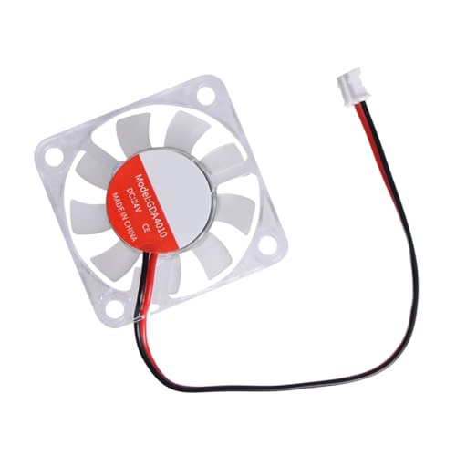 FOLODA 4010 Hydraulischer Lagerventilator 24 V LED Kühlventilator Für 3D Drucker Geräuscharm Mit PH2.0 2P Anschluss von FOLODA