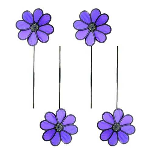 FOLODA 4pcs Rad Windmühle Outdoor Dekore Rotierende Vogelschutzmittel Bird Angst Geräte Für Gartendekoration Ornamente Rasendekoration Spinner Spinner von FOLODA