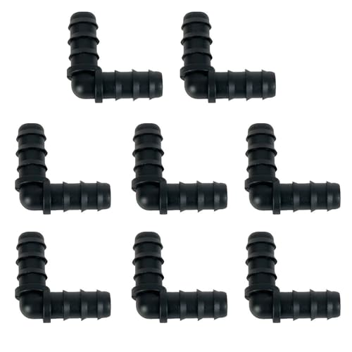 FOLODA 8pcs 1/2 Zoll 16mm Gartenstangenanschluss Tropf Bewässerungsschlauch Stecker Soaker Schlauchanschlüsse Endstopp Tropfbewässerungszubehör FOLODA 8pcs 1/2 Zoll 16mm Gartenstangenanschluss Tropf Bewässerungsschlauch Stecker Soaker Schlauchanschlüsse Endstopp Tropfbewässerungszubehör von FOLODA
