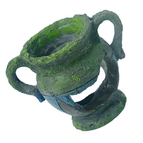 FOLODA Aquarien Handwerk Künstliche Alte Glas Crock Dekorationen Fischtanks Lieferungen Meeres Kunsthandwerk Dekorationen Fischtank Ornamente von FOLODA