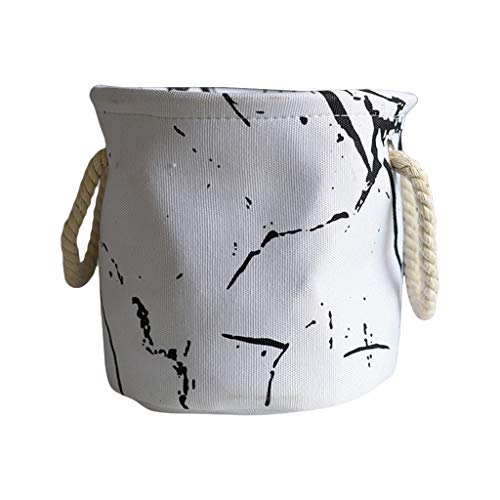 FOLODA Baumwollwäsche Lagerhäzer Korb Organizer Box Blumentopf Mit Für Hängende Pflanzgefäße Innenräume von FOLODA