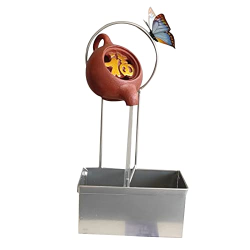 FOLODA Dekorative Eisenblume Vase Rechteckige Pflanzer Topf Mit Magnetischem Schmetterling Rechteckig Pflanzenblüten Behälter Topf Hauspflanze FOLODA Dekorative Eisenblume Vase Rechteckige Pflanzer Topf Mit Magnetischem Schmetterling Rechteckig Pflanzenblüten Behälter Topf Hauspflanze von FOLODA