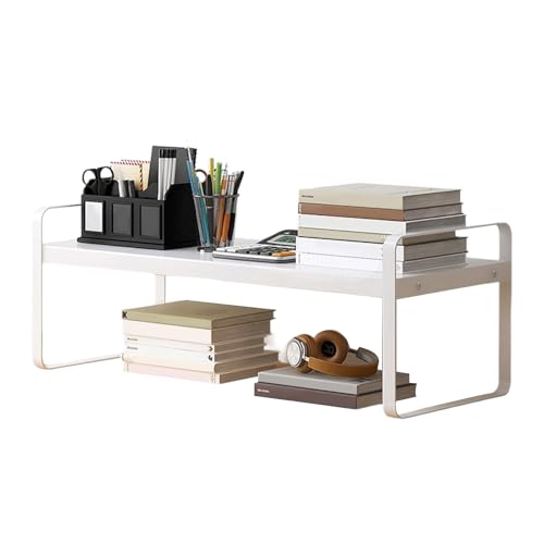 FOLODA Desktop Metallregal Stapelbarer Schreibtisch Organisator Platz Sparen Desktop Bücherregal Dekorative Bücherregal Für Home Office Organizer FOLODA Desktop Metallregal Stapelbarer Schreibtisch Organisator Platz Sparen Desktop Bücherregal Dekorative Bücherregal Für Home Office Organizer von FOLODA