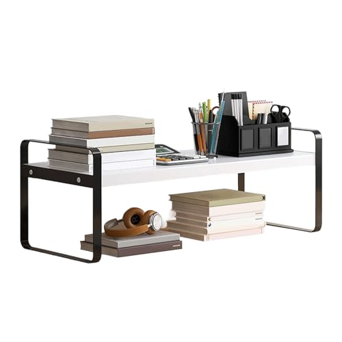FOLODA Desktop Metallregal Stapelbarer Schreibtisch Organisator Platz Sparen Desktop Bücherregal Dekorative Bücherregal Für Home Office Organizer FOLODA Desktop Metallregal Stapelbarer Schreibtisch Organisator Platz Sparen Desktop Bücherregal Dekorative Bücherregal Für Home Office Organizer von FOLODA