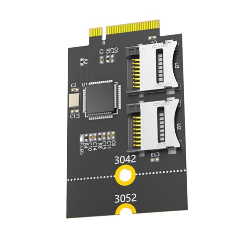 FOLODA Doppelter Kartensteckplatz Adapter Doppelter Karten Zu Schlüssel B Adapter Für B Schlüssel Zur Datensicherung Und Reisenutzung FOLODA Doppelter Kartensteckplatz Adapter Doppelter Karten Zu Schlüssel B Adapter Für B Schlüssel Zur Datensicherung Und Reisenutzung von FOLODA