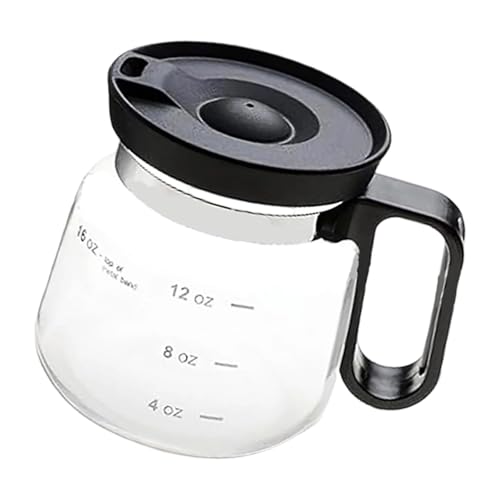 FOLODA Elegante 16oz Glaskaffeetasse Mit Sicherem Schnappschuss Und Ergonomischem Perfekt Zum Geben Oder Tägliche Verwendung Von Weihnachtskaffeetassen Geschenkset. von FOLODA