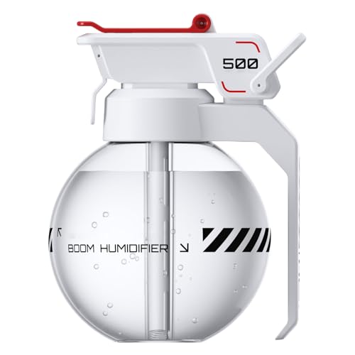 FOLODA Kreative Moderne Granatenformular Luftbefeuchter Sprühflasche Ideal Für Innenräume Office Desk Ornament Plastiksprayer FOLODA Kreative Moderne Granatenformular Luftbefeuchter Sprühflasche Ideal Für Innenräume Office Desk Ornament Plastiksprayer von FOLODA