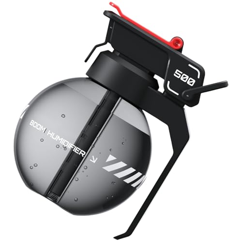 FOLODA Kreative Moderne Granatenformular Luftbefeuchter Sprühflasche Ideal Für Innenräume Office Desk Ornament Plastiksprayer von FOLODA