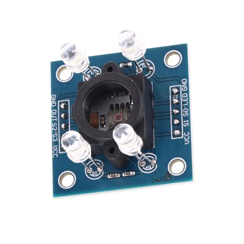FOLODA Lichtfarberkennungssensoren Farberkennungsmodul GY-31TCS230 TCS3200 Farbsensoren Identifizierung Mit LED Licht FOLODA Lichtfarberkennungssensoren Farberkennungsmodul GY-31TCS230 TCS3200 Farbsensoren Identifizierung Mit LED Licht von FOLODA