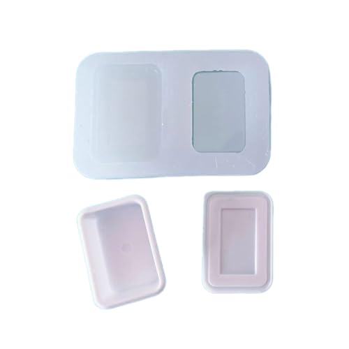 Miniaturfutter Silikonform Dessert Tablett Teller UV Harzform Zubehör Küche Backwerkzeug Handwerk Bonbonform Schimmel von FOLODA