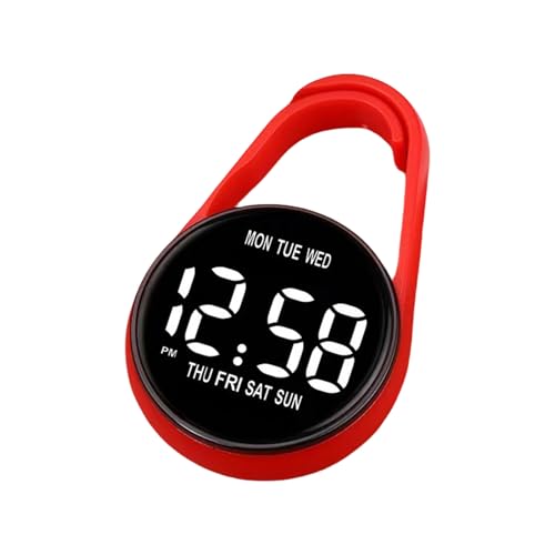 FOLODA Multifunktionale Minitor Touchs Bildschirme Elektronische Digitale Uhr Mit Wasserdichtem Design Und Augenschutz Nachtlichter Elektronisch von FOLODA