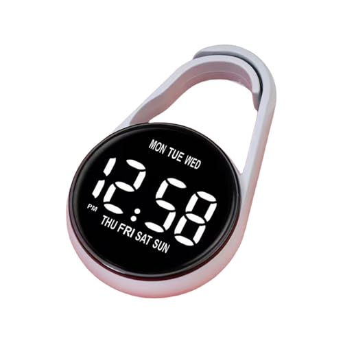 FOLODA Multifunktionale Minitor Touchs Bildschirme Elektronische Digitale Uhr Mit Wasserdichtem Design Und Augenschutz Nachtlichter Elektronisch von FOLODA