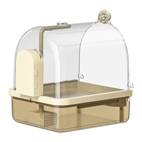 FOLODA Pet Bird Bad Box Leicht Zu Reinigen Kontinuierliche Wasserzirkulationen Automatischer Brunnen Mit Multitap Badewanne Pet Bad Badewanne Käfig Automatisches Vogelbadzubehör FOLODA Pet Bird Bad Box Leicht Zu Reinigen Kontinuierliche Wasserzirkulationen Automatischer Brunnen Mit Multitap Badewanne Pet Bad Badewanne Käfig Automatisches Vogelbadzubehör von FOLODA