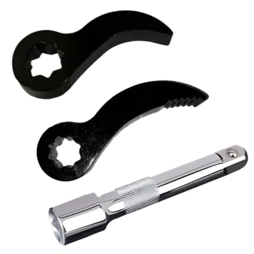 FOLODA Pry Stangenschlüssel Adapter Köpfe Krähenbalkenadapter Kopfwerkzeugwelle Entfernung Autos Reparaturwerkzeug Für Ratschen Open End Wrench Professionelles Mechaniker Werkzeug von FOLODA