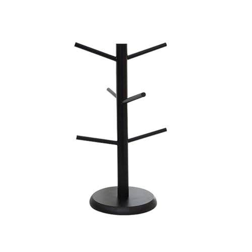 FOLODA Robuste Baumform Holzbecherhalter Stabiler Holzbecher Display Ständer Baumform Dekorative Für Bäckerei Cafe Display Ständer von FOLODA