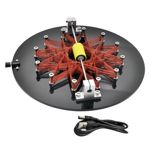 FOLODA USB Antriebsinduktionsmotor Mit Verstellbarem Bürstenlosen Metall Rotor Für Elektromagnetische Projekte von FOLODA