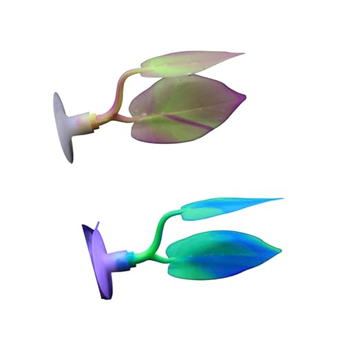 FOLODA Weiche Silikone Bettas Fisch Hängematte Realistische Korallen Aquarien Dekoration Mit Saugnapf Für Natürliche Simulation Natürliche Lebensräume Aquarien Pflanze von FOLODA