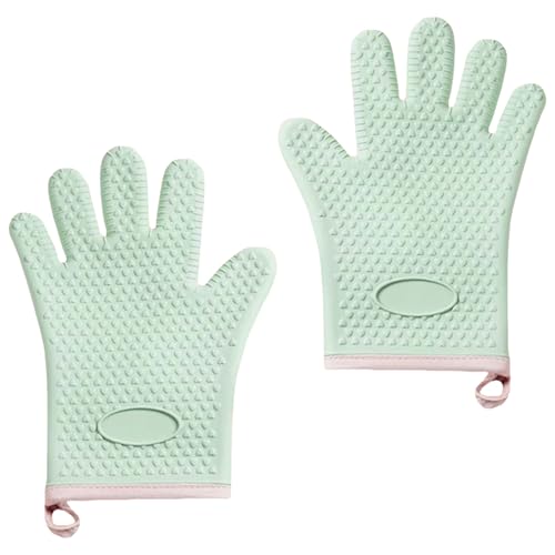 Flexible Silikonofenhandschuhe Mit Nicht Schlechter Textur Beidhändiger Ofenhandschuhe Ofenhandschuhe Zum Sicheren Kochen Und Backen Flexible Silikonofenhandschuhe Mit Nicht Schlechter Textur Beidhändiger Ofenhandschuhe Ofenhandschuhe Zum Sicheren Kochen Und Backen von FOLODA