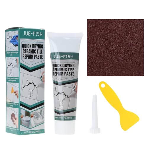 Fugenreparatur-Set, Fugenfüller, Fugenversiegelung für Badezimmer, Dusche, Küche, Bodenfliesen, schnelltrocknend, Fliesenfugenfarbe, Wiederherstellung von Duschfliesen, Reparatur, Fliesenrissfüller, von FOLODA