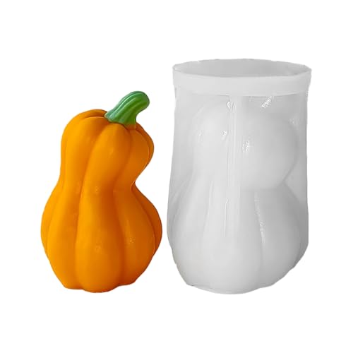 Halloween Kerzenformen Gussformen Silikonform Thanksgiving Ornament Plasters Formen Epoxidharz Silikonform Kürbiskerzen Guss Halloween Pflaster von FOLODA