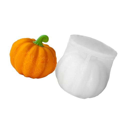 Halloween Kerzenformen Gussformen Silikonform Thanksgiving Ornament Plasters Formen Epoxidharz Silikonform Kürbiskerzen Guss Halloween Pflaster von FOLODA