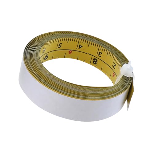 Haltbarkeit Stahl Selfadhäsive Messband Für Holzbearbeitung Und Home Renovierung 200 Cm/300 Cm/400 Cm/500 Cm Langes Option Stahl Lineal Lineal Tape von FOLODA