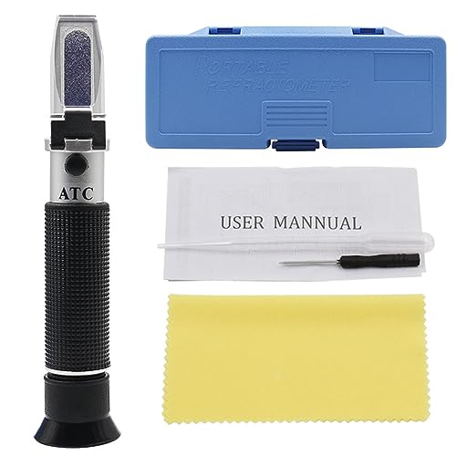 Handheld Salzgehaltrefraktometer Für Aquarium 0 Bis Salinometer Tragbarer Meerwassersalzkonzentrationstester Messgerät ATC Tragbarer Meerwassersalzkonzentrationstester Handheld Salzgehaltrefraktometer Für Aquarium 0 Bis Salinometer Tragbarer Meerwassersalzkonzentrationstester Messgerät ATC Tragbarer Meerwassersalzkonzentrationstester von FOLODA