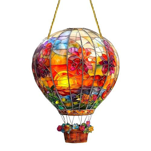 Heißluftballon Fenster Dekorationen Sonne Catcher Acryl Wand Hangable Farbige Dekore Dekoration Für Garten Freien Garten Ornamente Heißluftballon Fenster Dekorationen Sonne Catcher Acryl Wand Hangable Farbige Dekore Dekoration Für Garten Freien Garten Ornamente von FOLODA