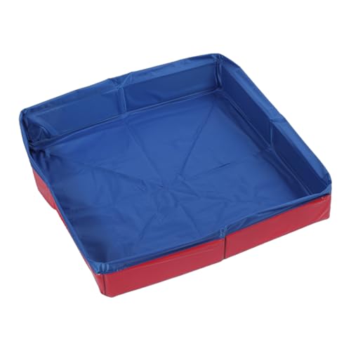 Kompakte Faltbare PET Pool PVC Konstruktion Für Den Bequemen Gebrauch In Gärten Oder Patios (blau) Faltbare Haustierbadewanne von FOLODA