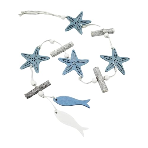 Marineholz Hanging Decors Stern Fisch Meeresschale Sonnenfänger Für Home Fenster Wandgarten Dekoration Marine Styles Orament Holz Origination von FOLODA