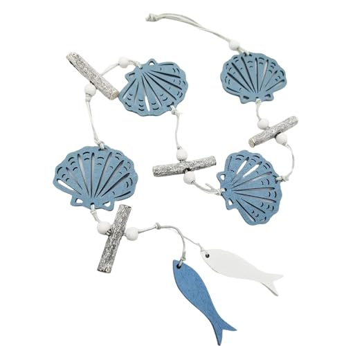 Marineholz Hanging Decors Stern Fisch Meeresschale Sonnenfänger Für Home Fenster Wandgarten Dekoration Marine Styles Orament Holz Origination von FOLODA