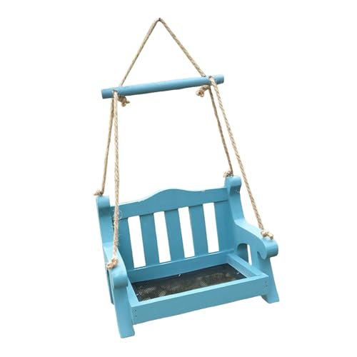 Modeholzhänge Haustier Feeder Outdoor Holz Vogelfutterhäuse Automatische Haustier Fütterung Für Komfortable Fütterungserlebnis Vogelstuhl von FOLODA