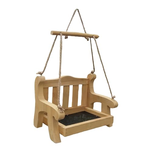 Modeholzhänge Haustier Feeder Outdoor Holz Vogelfutterhäuse Automatische Haustier Fütterung Für Komfortable Fütterungserlebnis Vogelstuhl Modeholzhänge Haustier Feeder Outdoor Holz Vogelfutterhäuse Automatische Haustier Fütterung Für Komfortable Fütterungserlebnis Vogelstuhl von FOLODA