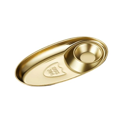 Modernes Gold Fersion 304 Stahl Serviergerichte Geräumige Snacks Tablett Korrosions Resistent Für Häuser Oder Handelsnutzungs Mehrzweck Snacks Die Tablett Servieren Modernes Gold Fersion 304 Stahl Serviergerichte Geräumige Snacks Tablett Korrosions Resistent Für Häuser Oder Handelsnutzungs Mehrzweck Snacks Die Tablett Servieren von FOLODA