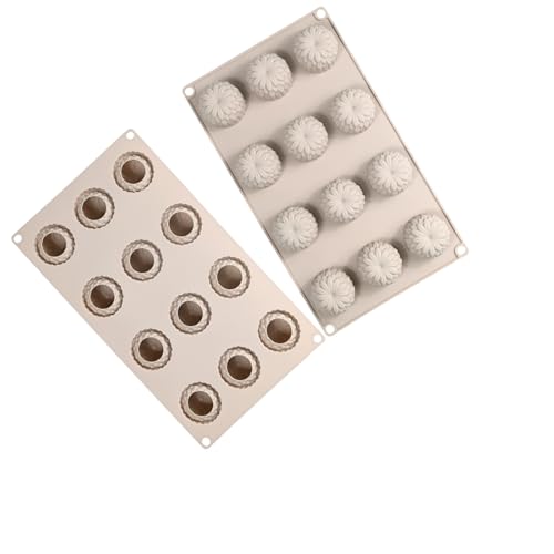 Mousses Kuchen Dekorieren Formen Silikonform Fruchtblume Schokoladenform von FOLODA