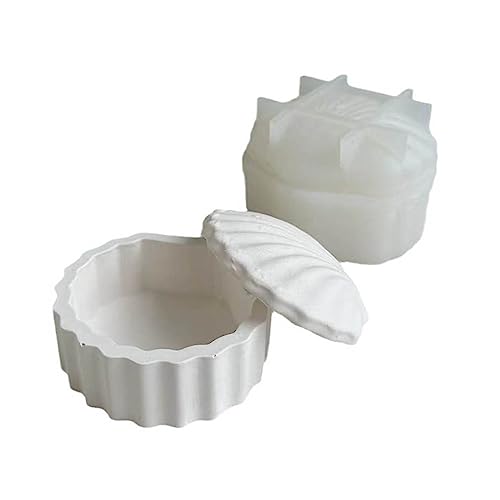 Nicht Stick Schalen Behälterform Epoxidharz Silikonform Ornament Tool Für Aufbewahrungsbox Kerzenschalenschalenschalenschalen Silikon Backwerkzeuge Kuchen Dekoration von FOLODA