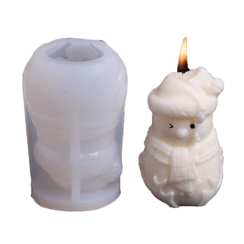 Schneemann Figur Silikonform Weihnachtsfest Kerzenform Für Handgefertigte Seifenfestival Dekoration Form Für Handwerk Schneemann Figur Silikonform Weihnachtsfest Kerzenform Für Handgefertigte Seifenfestival Dekoration Form Für Handwerk von FOLODA