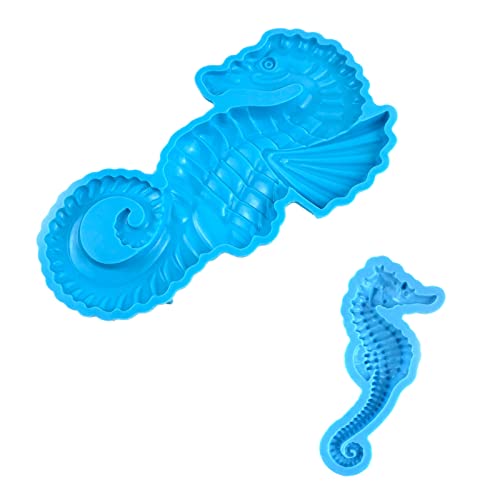 Seahorse Schlüsselbundform Epoxidharzform Harz Ornament Formwand Ornamente Die Formen Silikonmaterial Für Die Wand Ornamentform Gießen von FOLODA