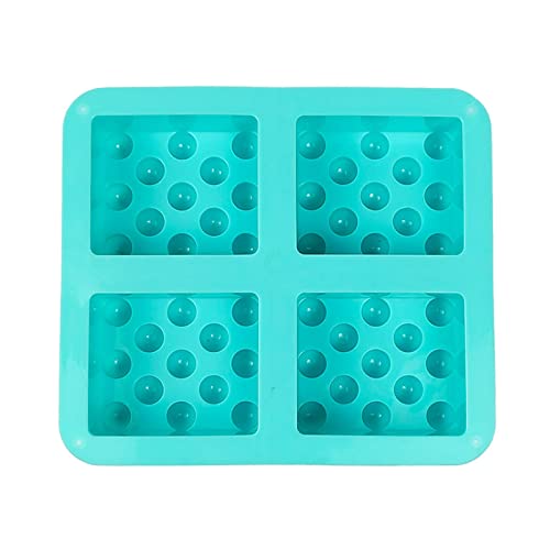 Seifenmassage Silikonform Epoxidharz Seife Formen 4 Hohlräume SOAP MACHT von FOLODA