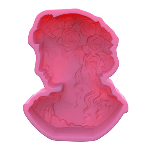 Statue Kerzen Silikonform Für Handgefertigte Desktop Gypsum Epoxidharz Kerzenform Für Home Dekoration Silikonformen von FOLODA