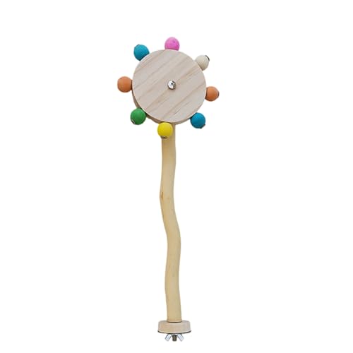 Vogelschleife Windmühle Vogelperch Barsch Papageien Schleifen Kratzer Käfig Spielzeug Schleifen Kratzer Barsch Vogelspielzeug von FOLODA