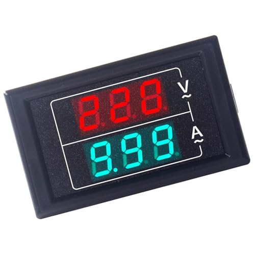 Voltmeter Amperemeter 2 In 1 Monitoren Tester Ampere Voltmeter Doppel LED Digitalanzeigespannungsspannung Strommesser LED Voltmeter Voltmeter Amperemeter 2 In 1 Monitoren Tester Ampere Voltmeter Doppel LED Digitalanzeigespannungsspannung Strommesser LED Voltmeter von FOLODA